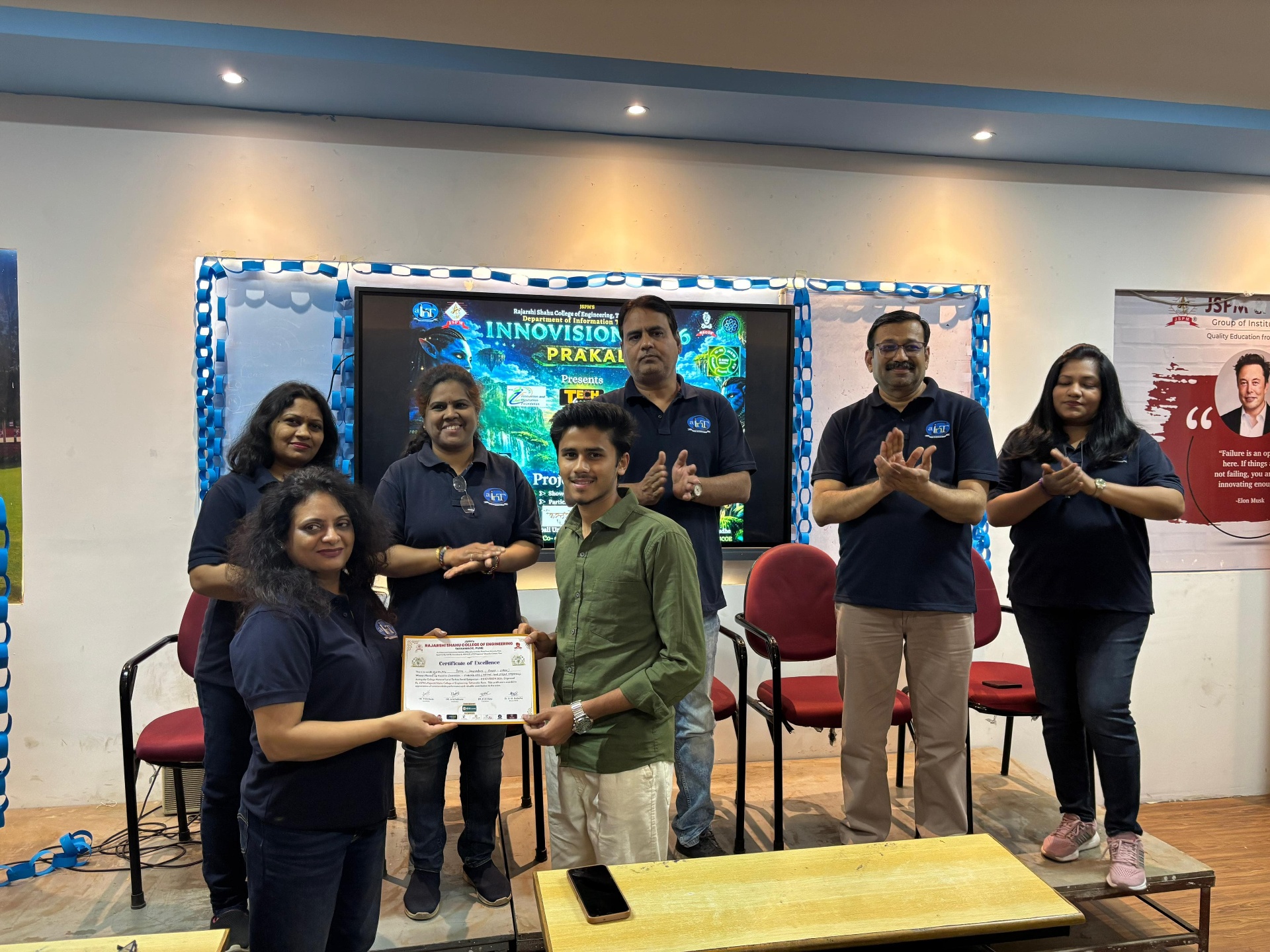 1st Runner-Up — National Level Project Competition