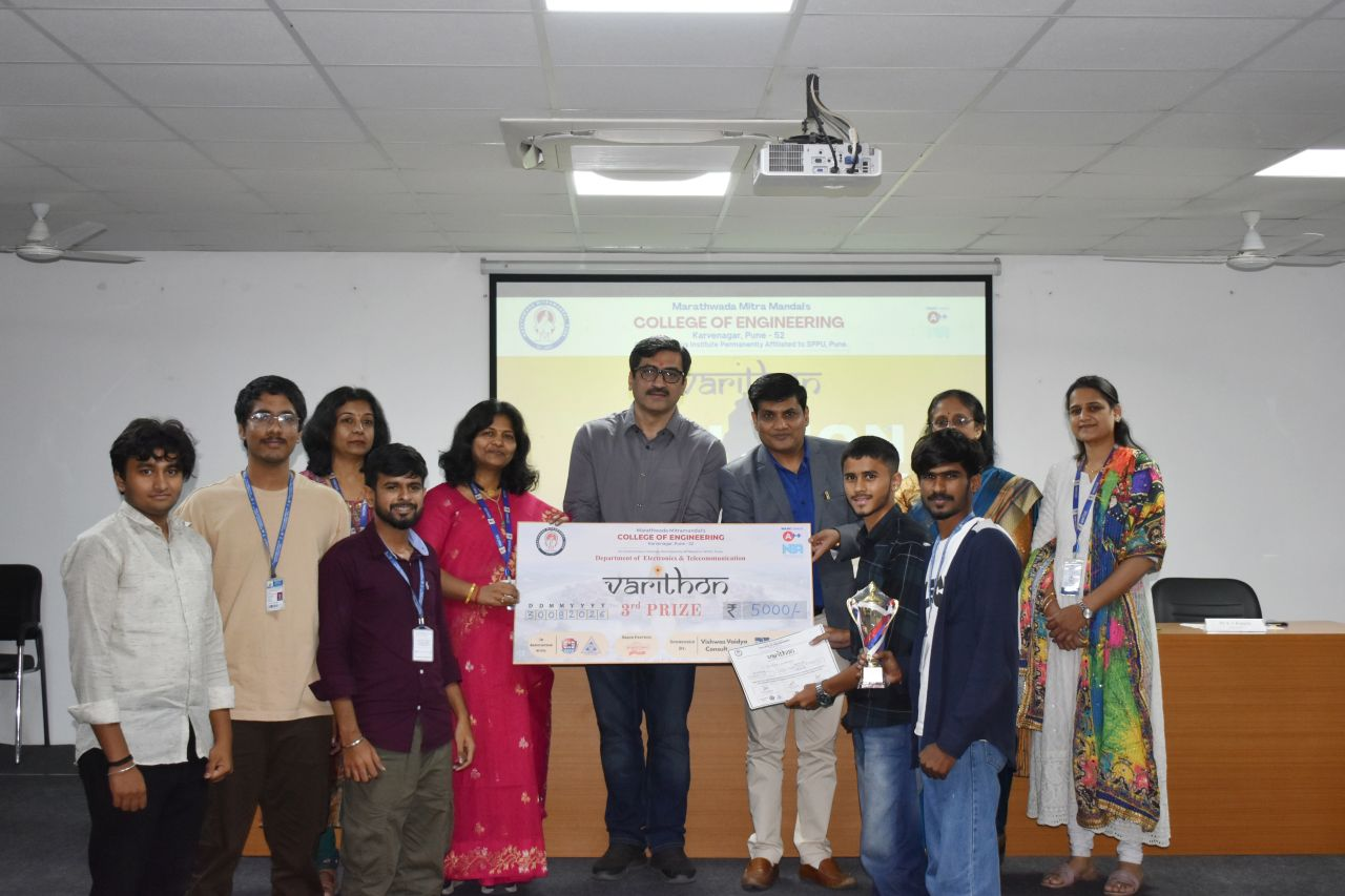 3rd Prize — MMCOE ETC-Varithon 2026